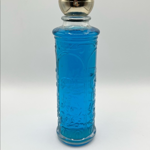 Avon Winter Garden Occur! Blue Cologne Glass Bottle - Picture 2 of 4